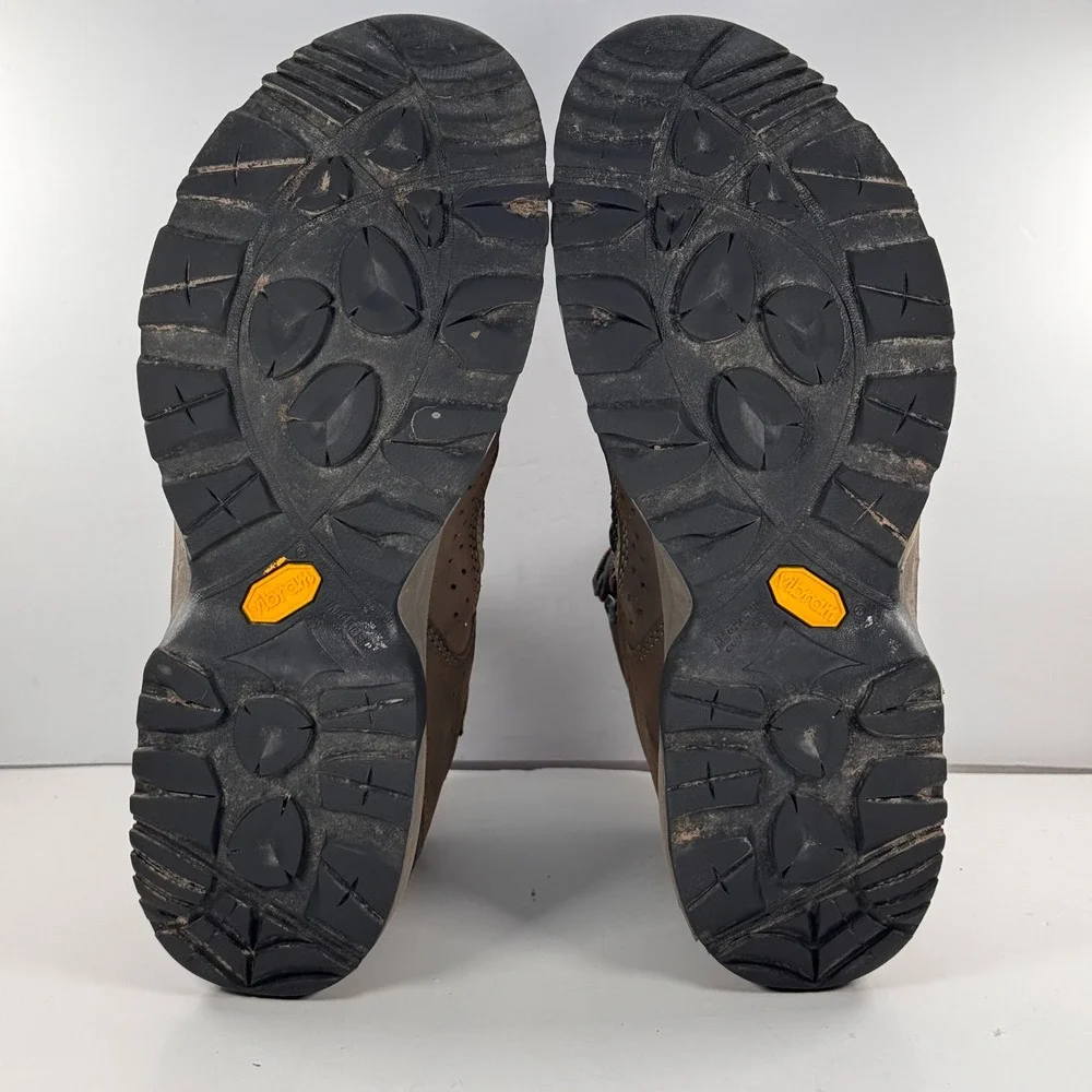 Vasque Breeze III GTX Hiking Boots Mens 11.5W Brown Gore-Tex Vibram 7190 WIDE